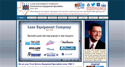 Desktop Screenshot of laneequipment.com